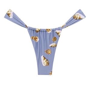 Montce Blue and Gold Bikini Bottom